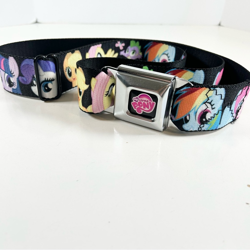 Buckle Down My Little Pony Seatbelt Belt featuring MLP